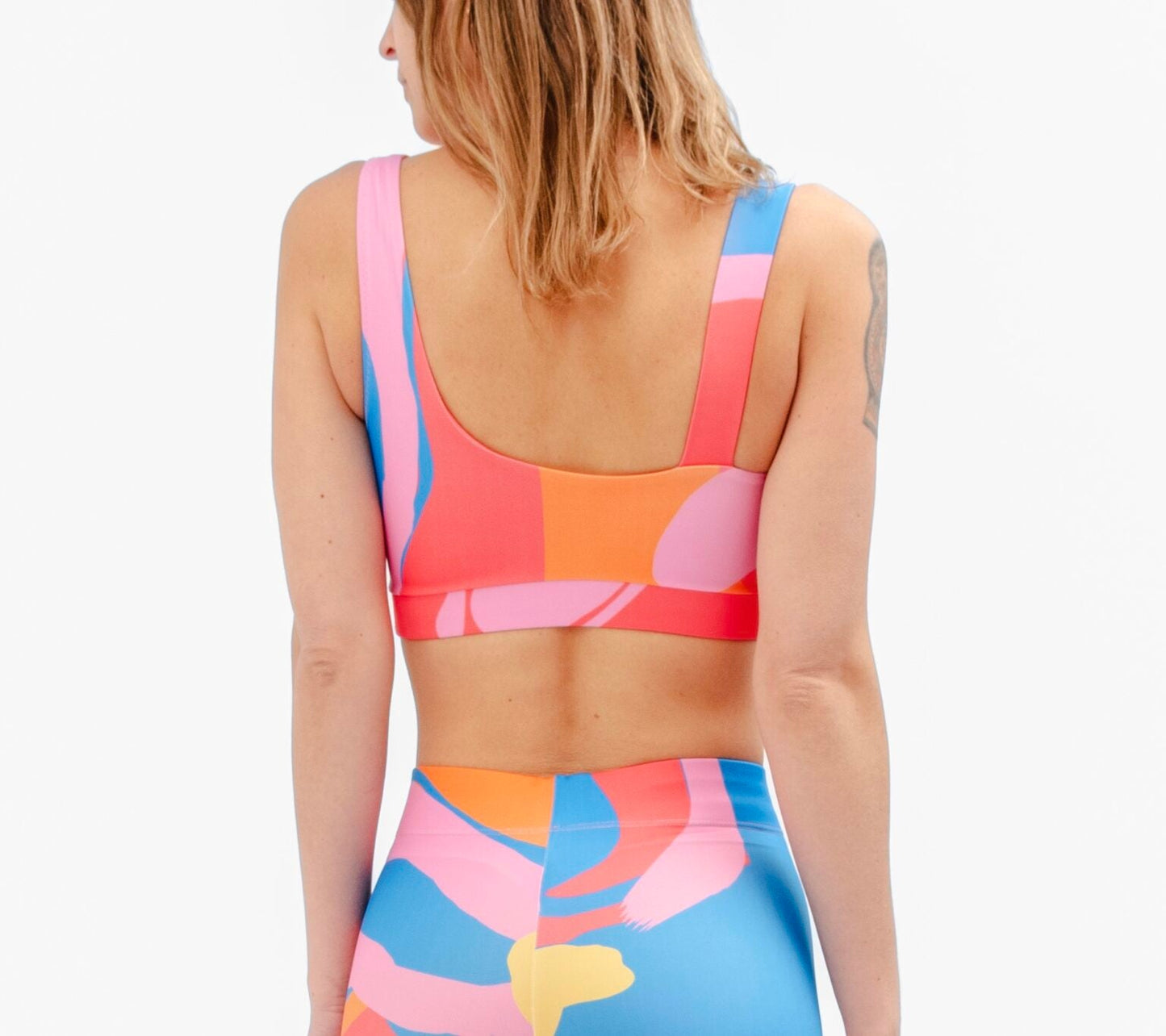 Bloom Blue Top · Train & swim