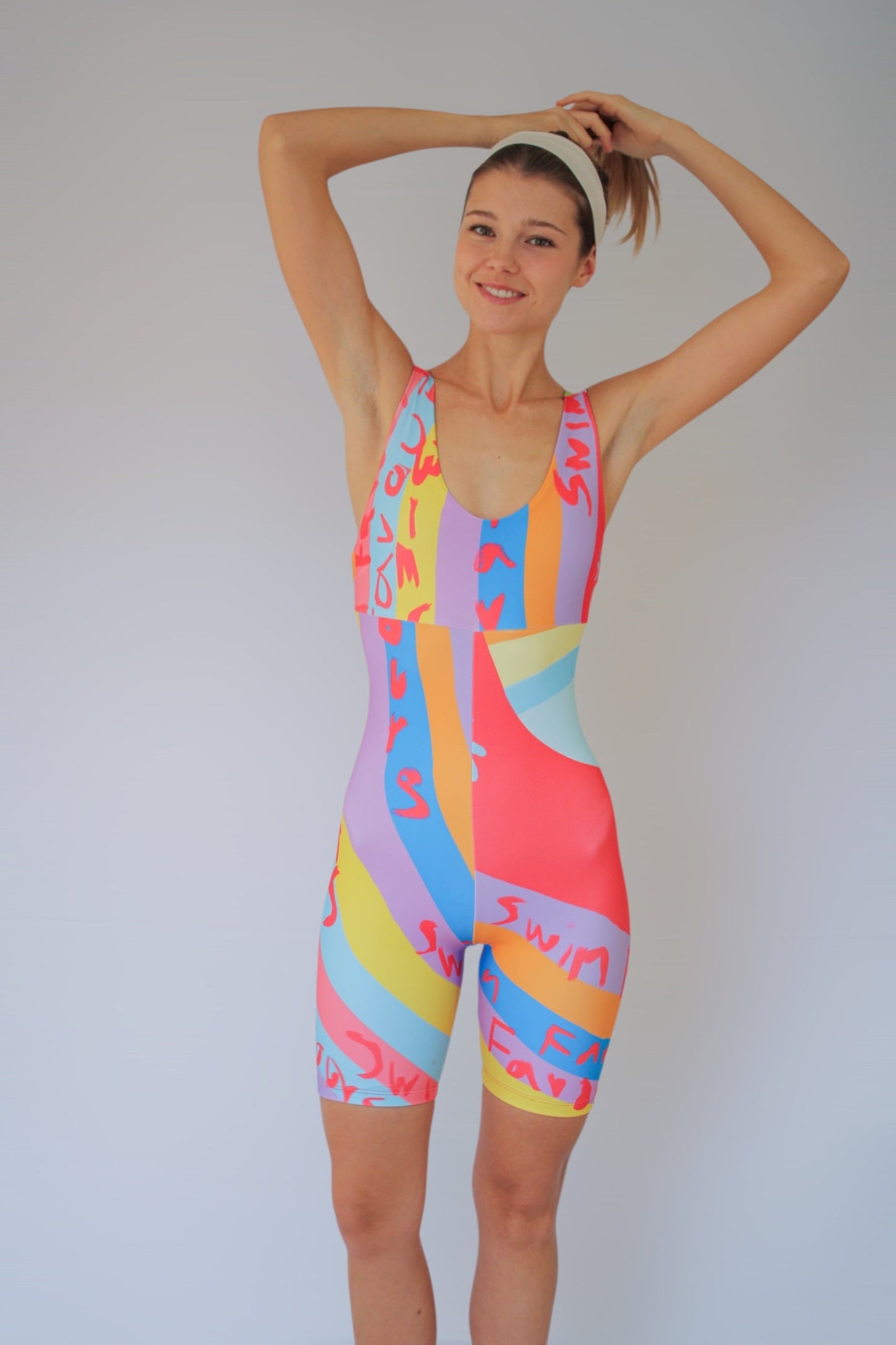 Pop Favours Popsuit · From the sea to the gym