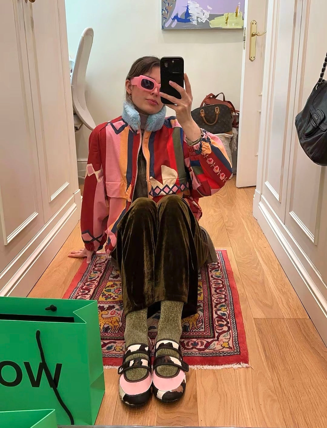 Cherry Brandy Corduroy Jacket