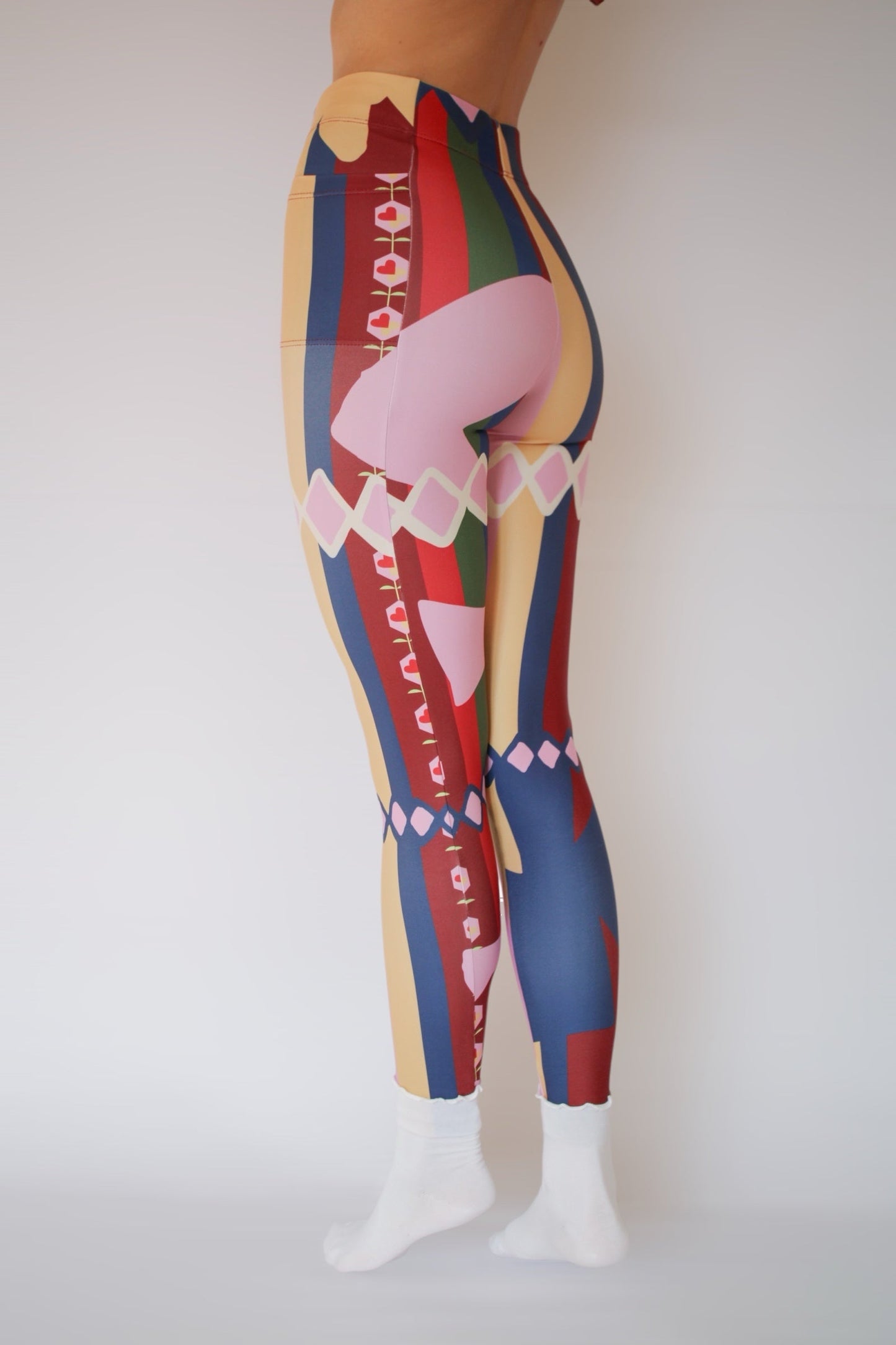 Cherry Brandy Lycra · Flattering fit