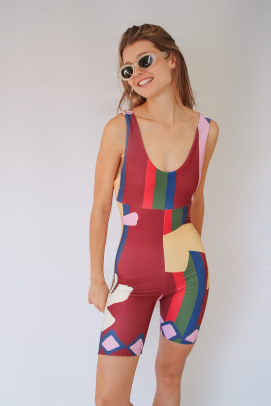 Cherry Brandy Popsuit · One piece. Total freedom.