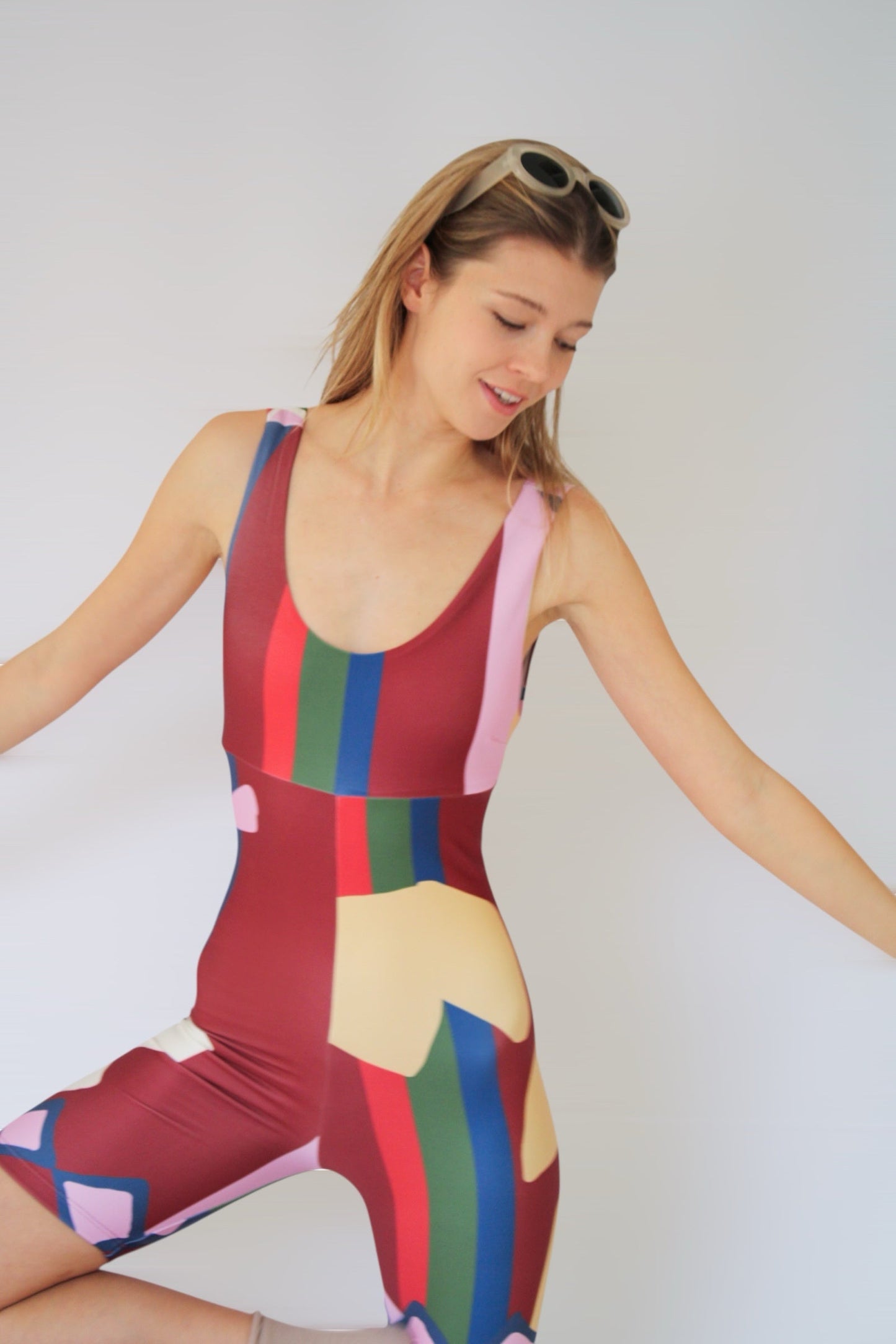 Cherry Brandy Popsuit · One piece. Total freedom.