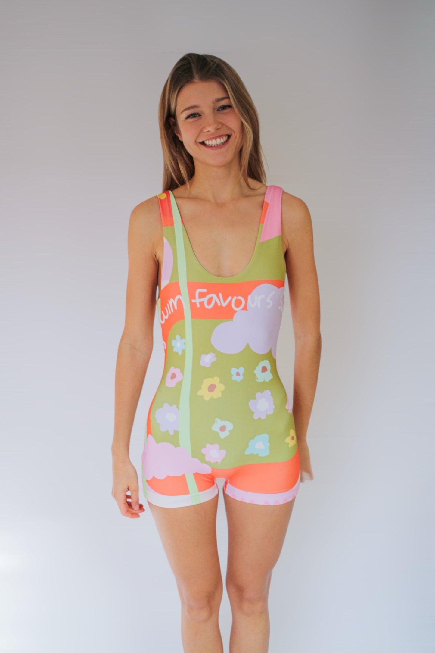 60’s Floppy One-Piece · Made for all-day comfort
