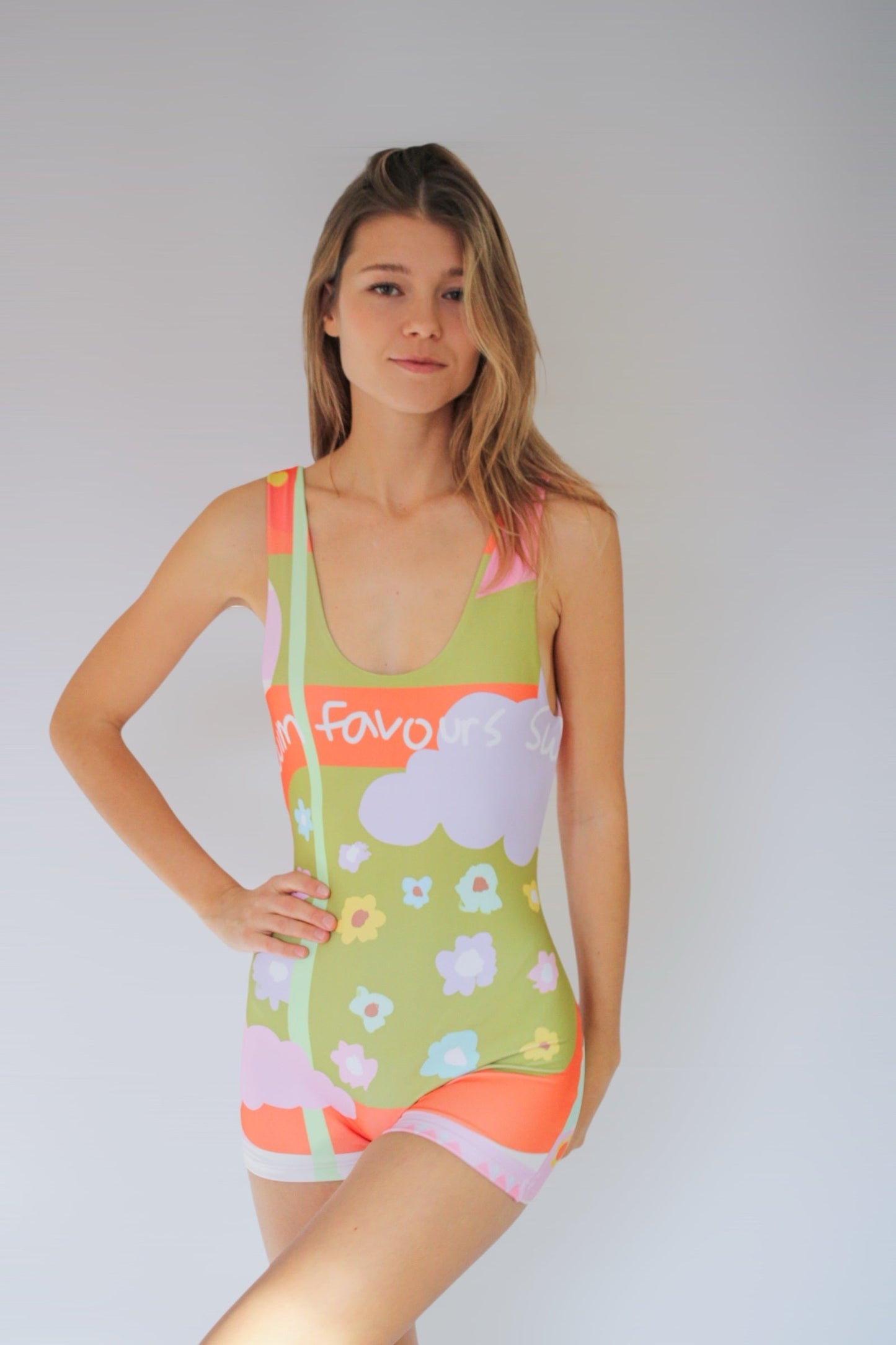 60’s Floppy One-Piece · Made for all-day comfort