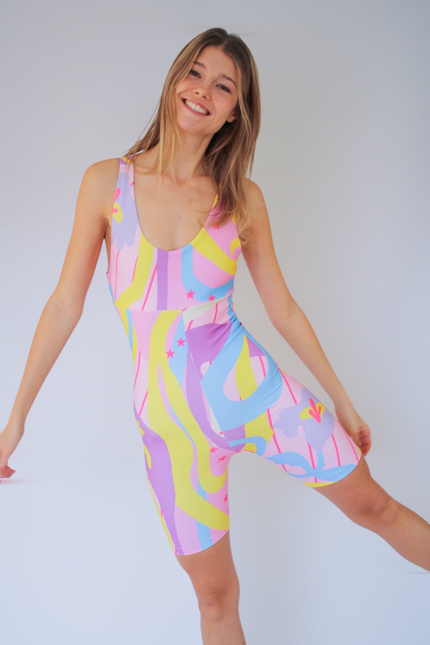 Grace Cream Popsuit · Movement and style in one piece