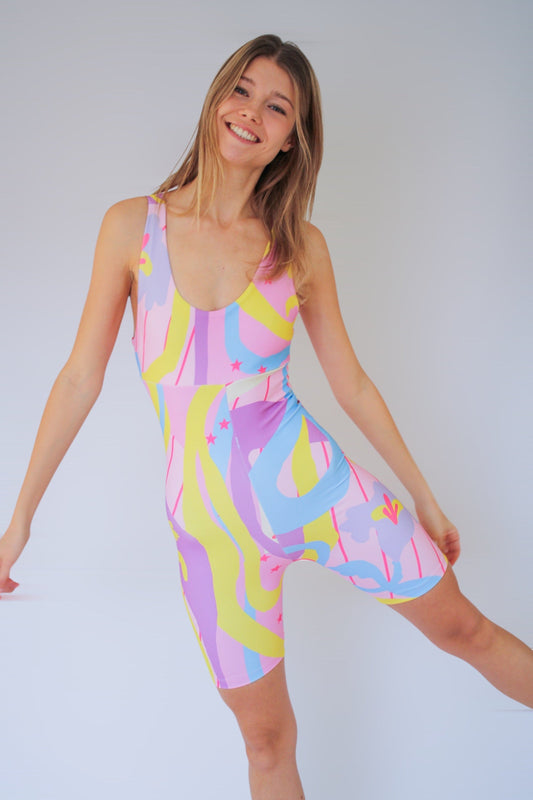 Grace Cream Popsuit · Movement and style in one piece