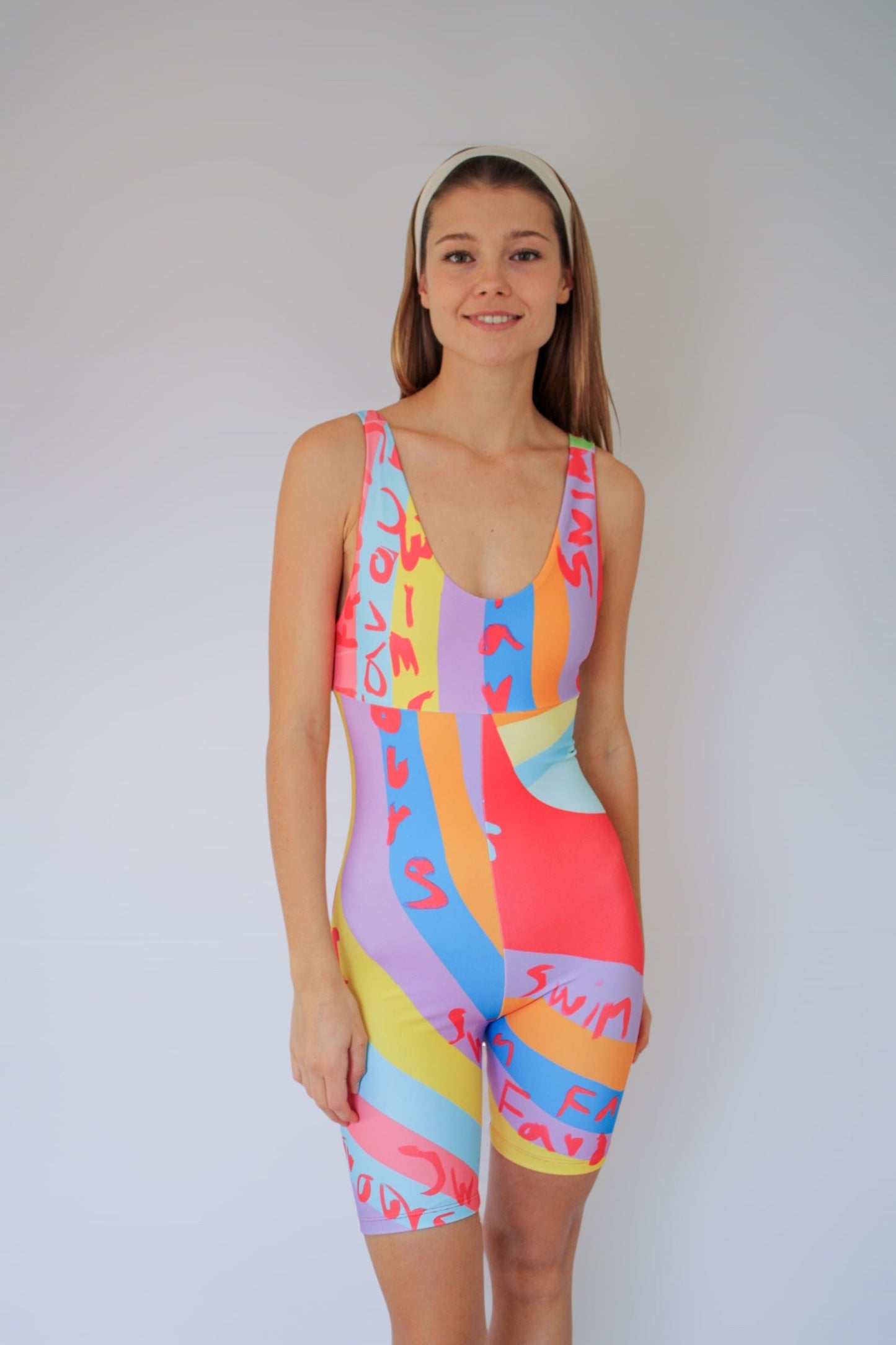 Pop Favours Popsuit · From the sea to the gym